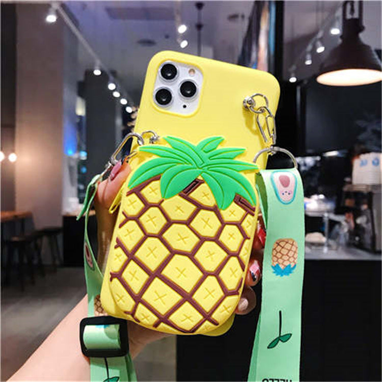 Cartoon silicone Wallet Case