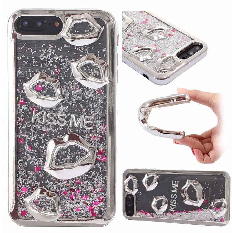 Three-dimensional lips Wallet Case with Card Holder Raee Industries