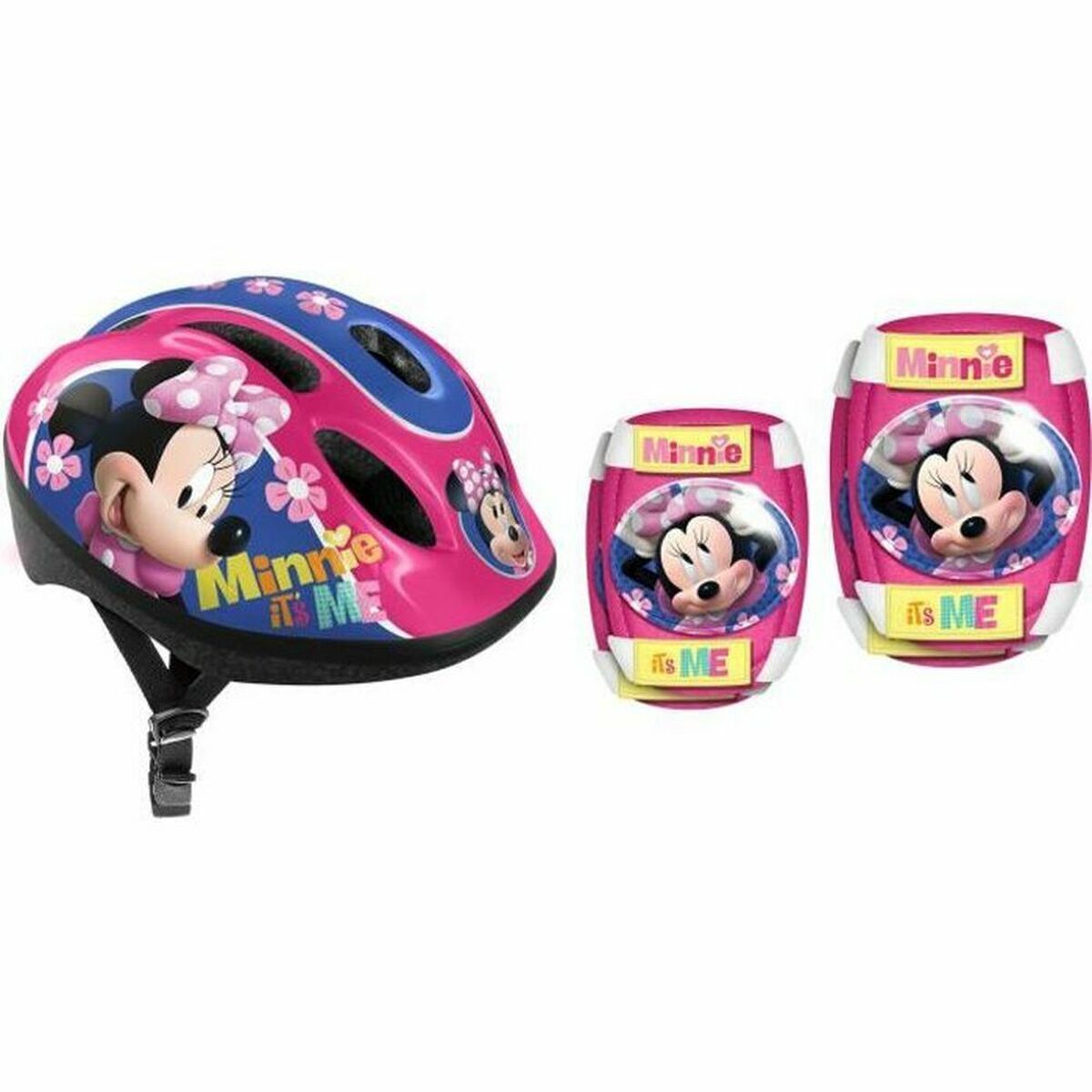 Set of helmets and knee pads Disney DISNEY MINNIE-0