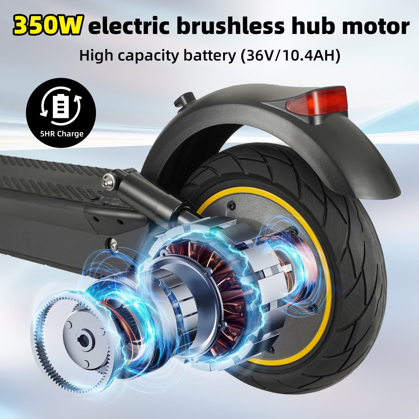 VoltStrider™ DMAXX – 10" App-Connected Electric Scooter (350W,