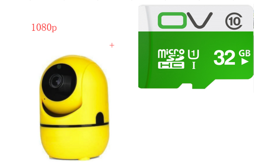 HD Smart WiFi Security Cam with Auto Person Tracking Wireless Home