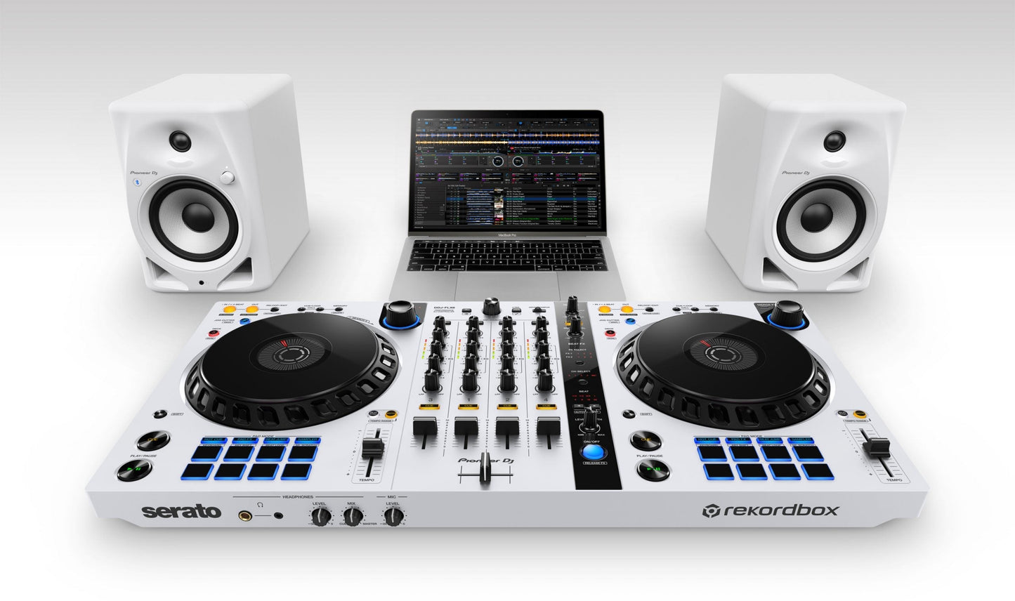 Pioneer DJ DM-50D-BT-W Studio Monitors w. Bluetooth (White)