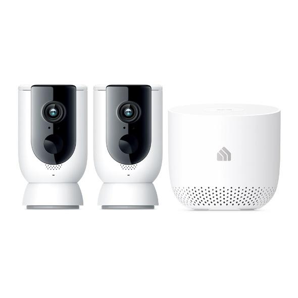 TP-Link Kasa Smart Wire-Free Camera System KC300S2, 2x Camera 1x Hub,