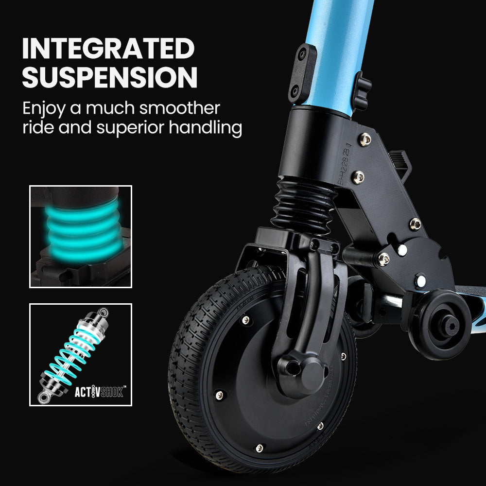 NNEMB Peak 300W 10Ah Electric Scooter-Suspension-for Adults or Teens-Blue-4