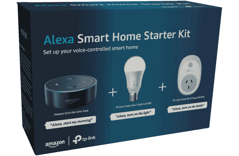 AMAZON ALEXA SMART HOME STARTER KIT - SMART LIGHT BULB + SMART POWER