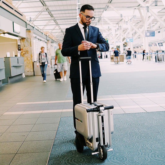 Travel made smarter! Introducing the Smart Electric Suitcase Scooter