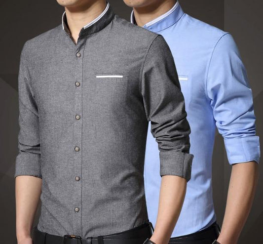 Upgrade your wardrobe with our Men's Dress Shirts from Raee Industries! Perfect for any occasion