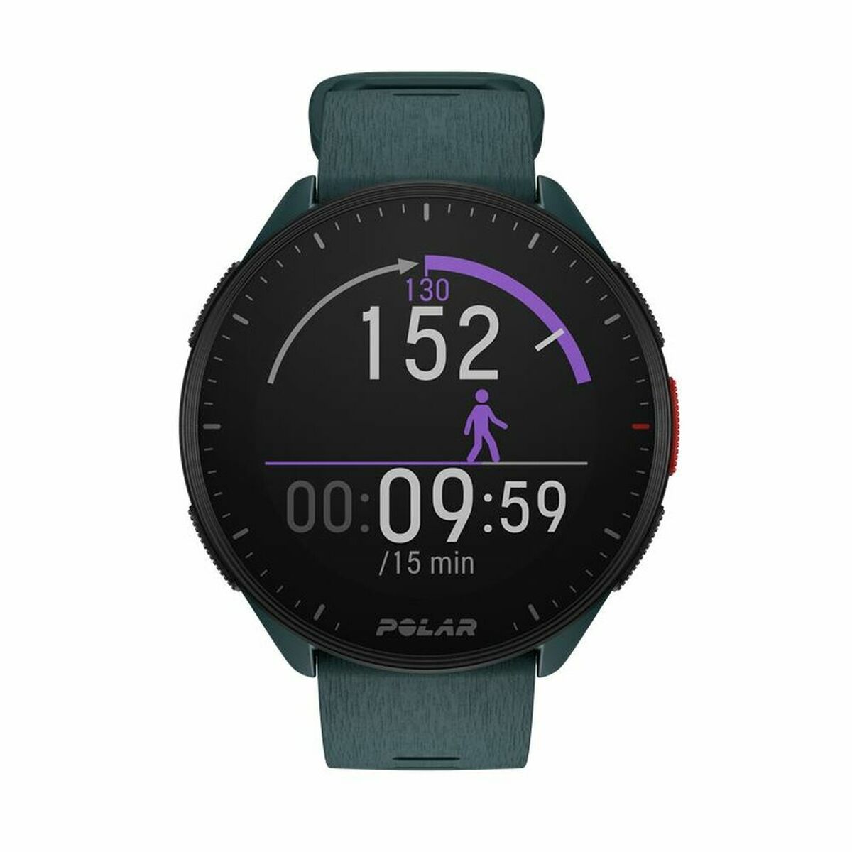 Raee Industries Smart Watch with Pedometer Running Polar Pacer 45 mm Green