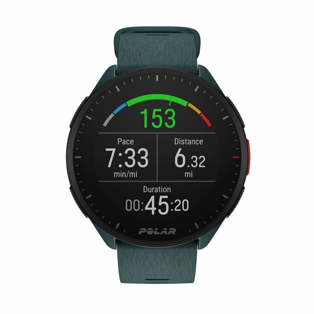 Raee Industries Smart Watch with Pedometer Running Polar Pacer 45 mm Green