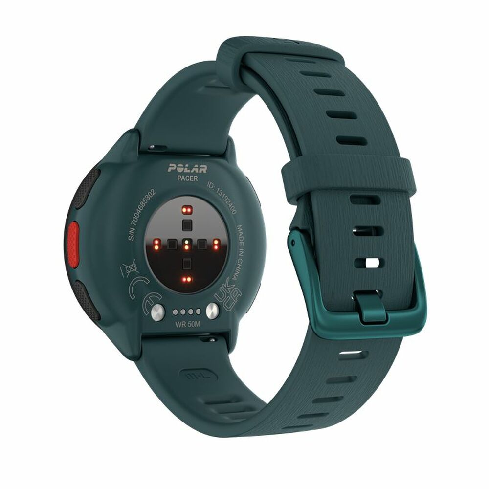Raee Industries Smart Watch with Pedometer Running Polar Pacer 45 mm Green