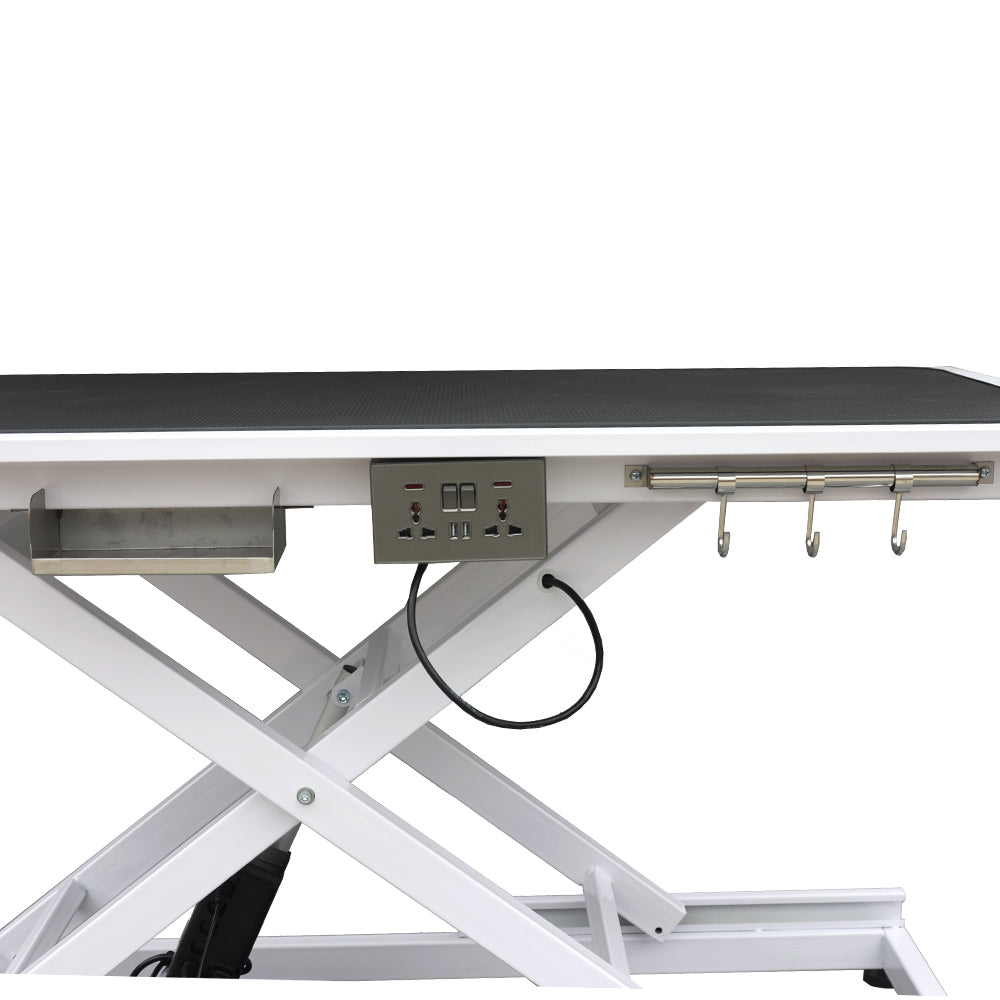 super Deluxe electric pet grooming table, 110V/220V professional groomer recommend height adjust from 8 up to 36inch