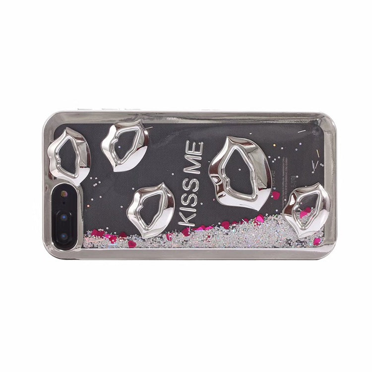 Three-dimensional lips Wallet Case with Card Holder Raee Industries