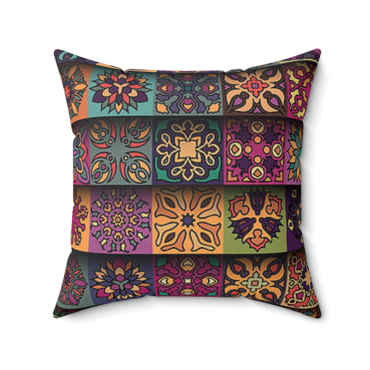 Beautiful, comfy, elegant, colorful indoor pillows.