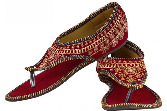 Women's Fabric Ethnic Sandal