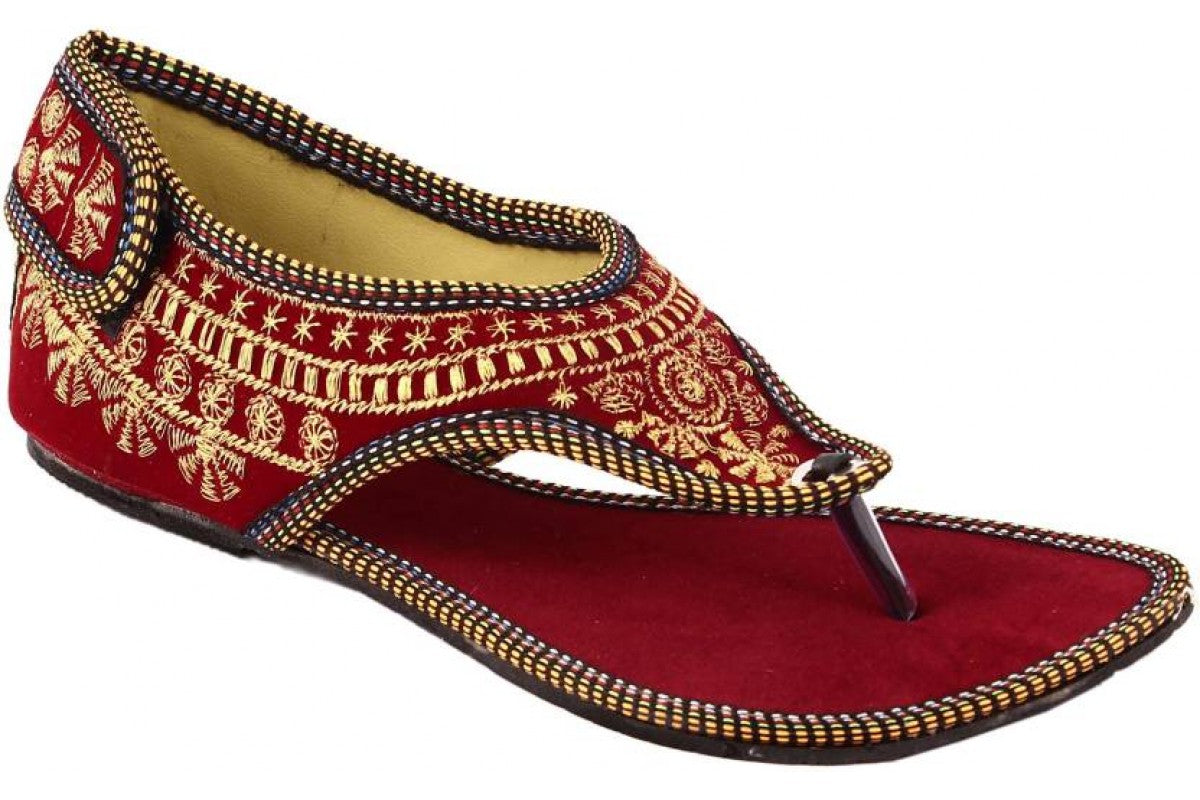 Women's Fabric Ethnic Sandal