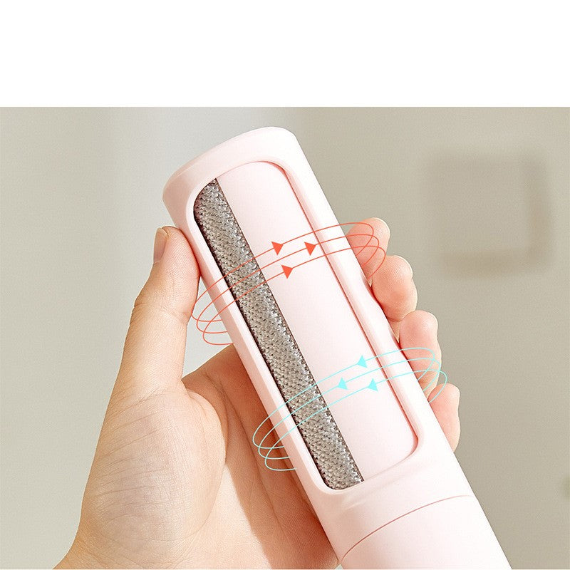 2-1 Reusable Pet Hair Remover Brush Lint Roller Portable