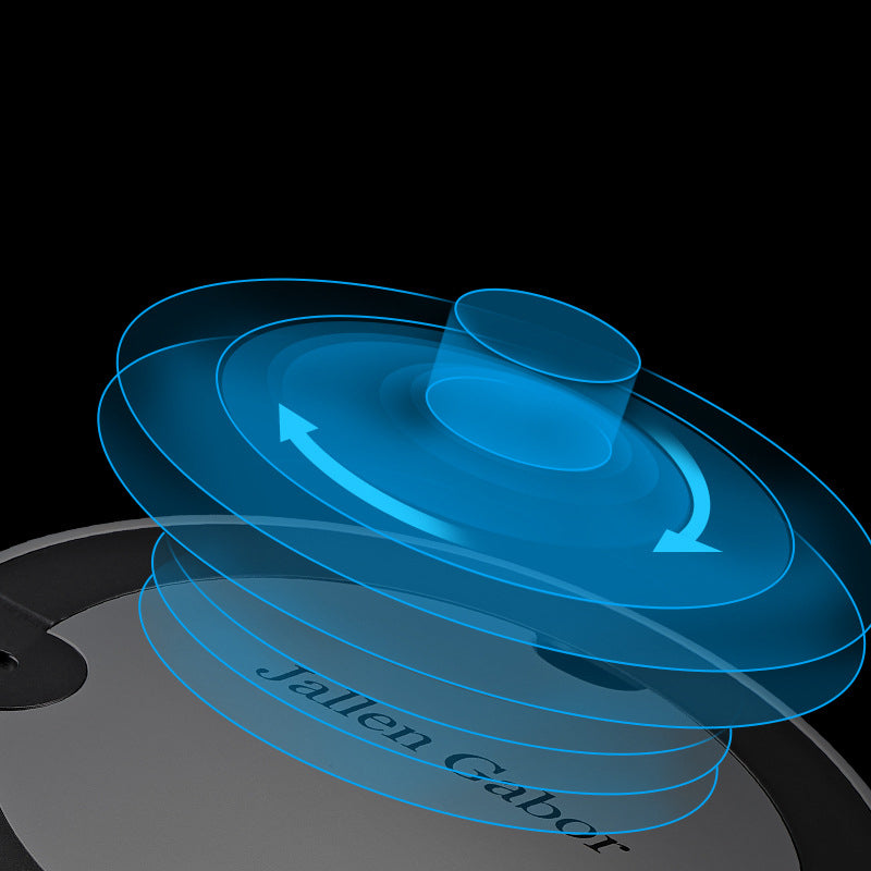 Blue light effect on a black background