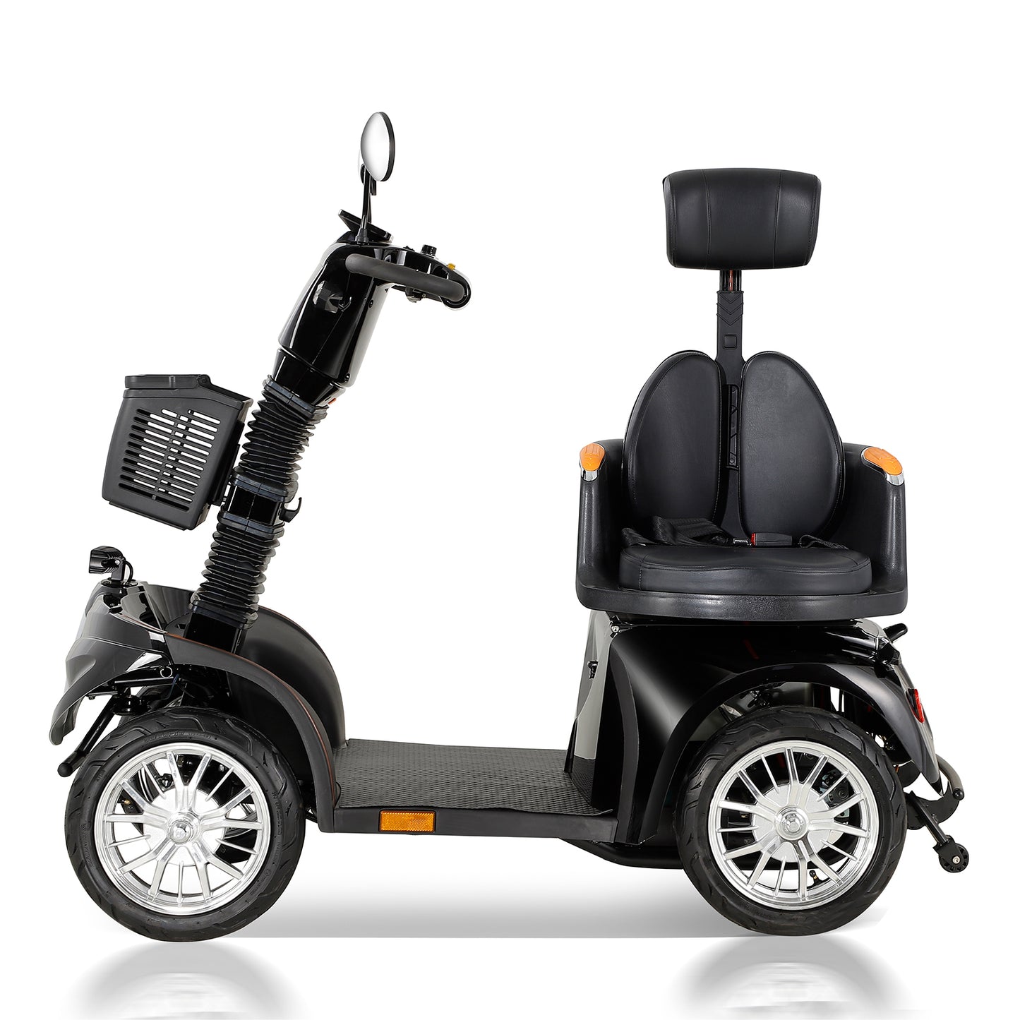 Heavy Duty 4 Wheel Mobility Scooters for Seniors & Adults 500lbs Capacity