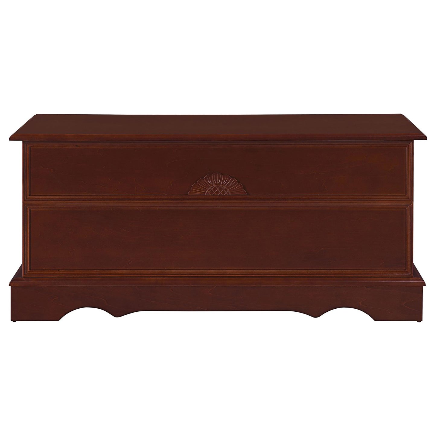 Warm Brown Rectangular Cedar Chest