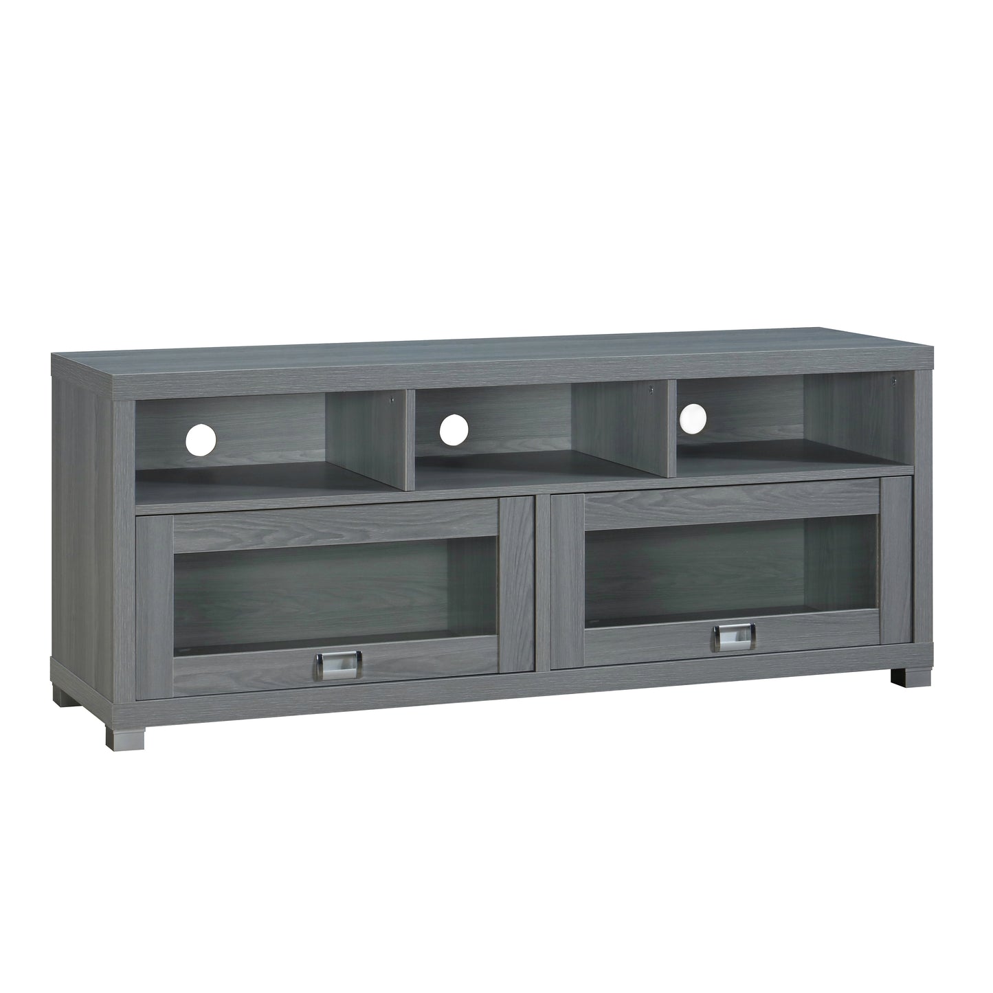 Techni Mobili Durbin TV Stand for TVs up to 75in, Grey