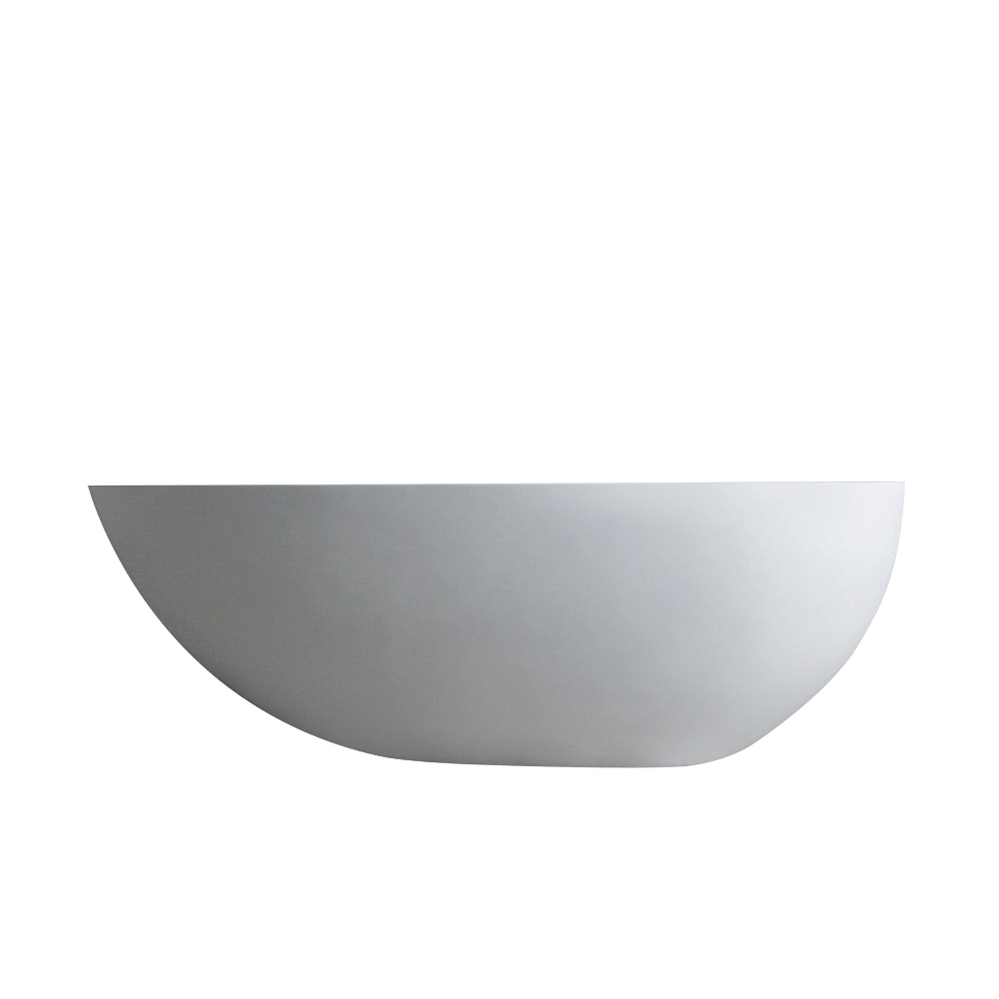 59 inch Solid surface Stone resin freestanding egg shape bathtub for the bathroom