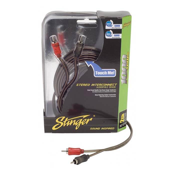 Stinger RCA Phono Cable 2 x RCA Male to 2 x RCA Male (0.9m)