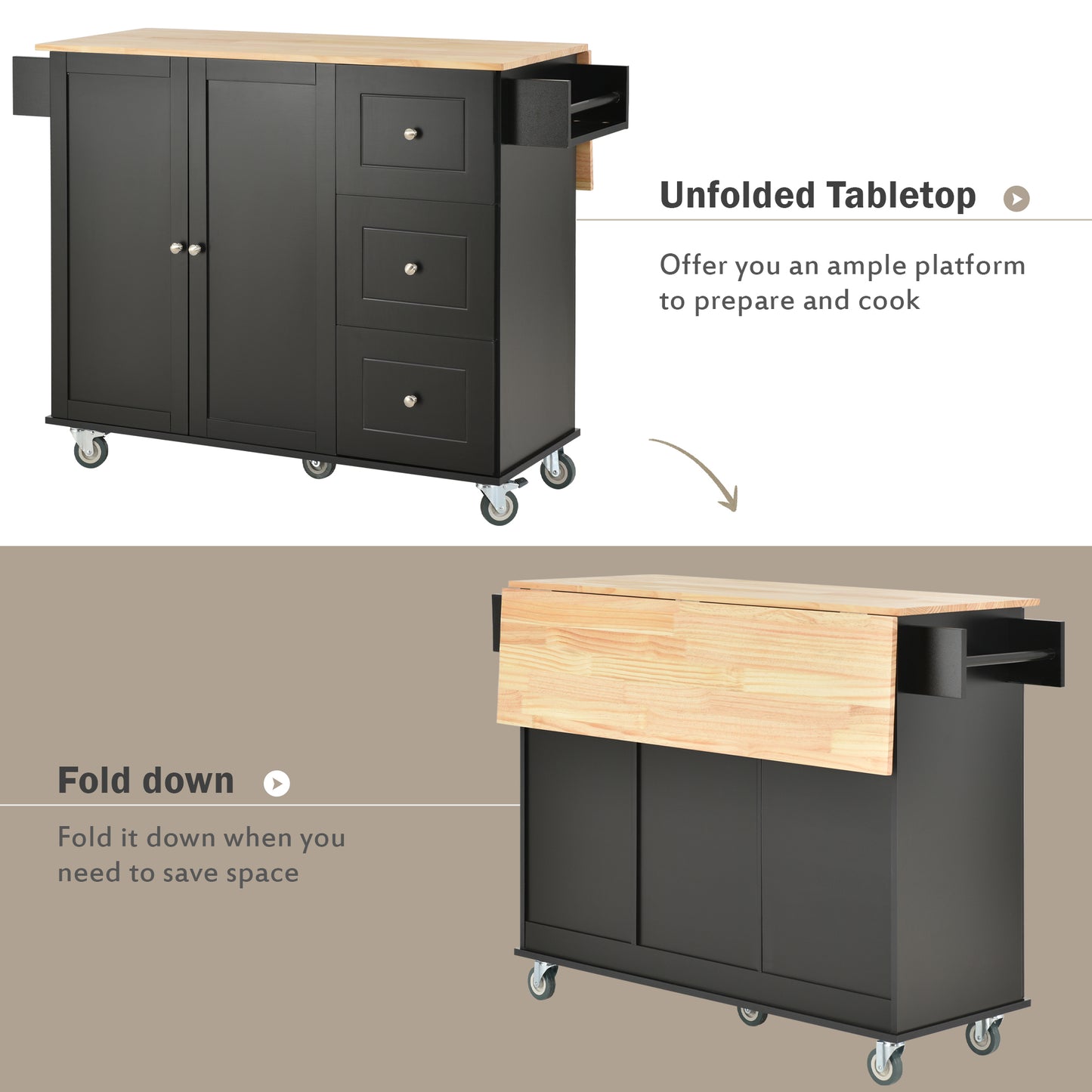 Home Improvement, Mobile Kitchen Cart, Furniture. Raee-Industries.