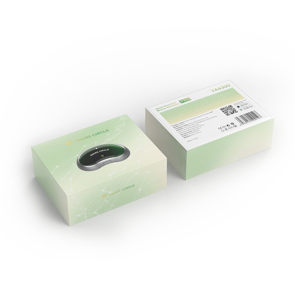 Two green boxes with a product inside on a white background