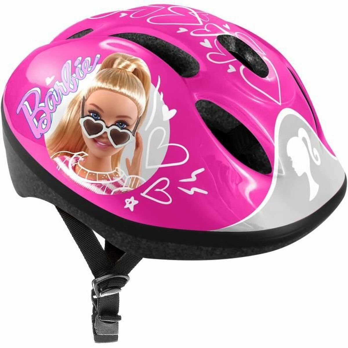 Set of helmets and knee pads Barbie-4