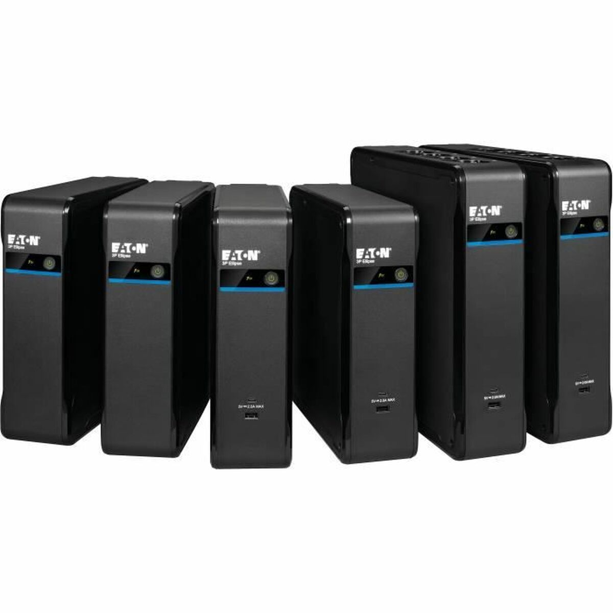 Uninterruptible Power Supply System Interactive UPS Eaton 3P ELLIPSE 700 USB DIN 420 W-10