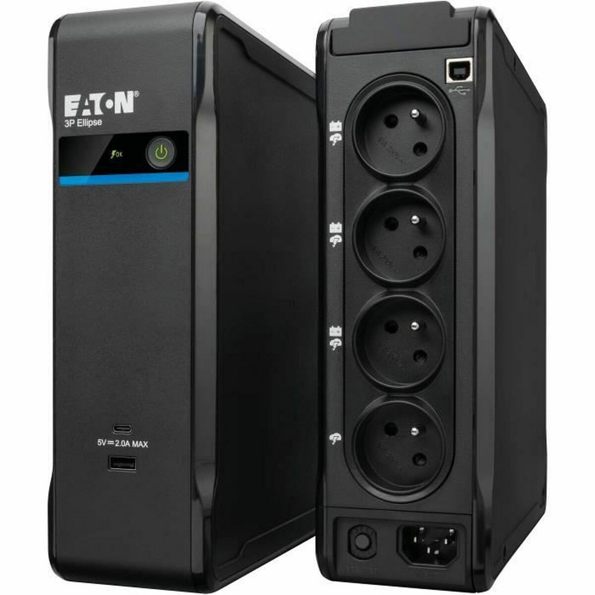 Uninterruptible Power Supply System Interactive UPS Eaton 3P900UI 540W-8