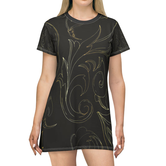 Designer t shirt dresses for women 