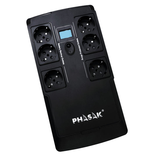 Uninterruptible Power Supply System Interactive UPS Phasak PH 9478 800 VA-0