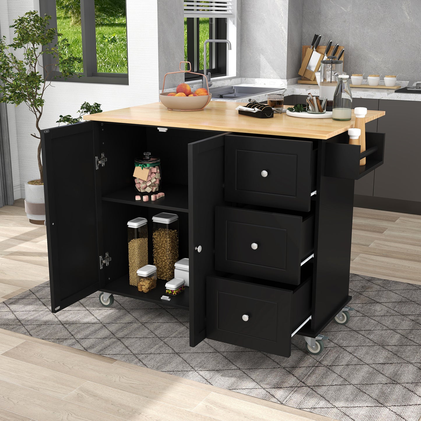 Home Improvement, Mobile Kitchen Cart, Furniture. Raee-Industries.