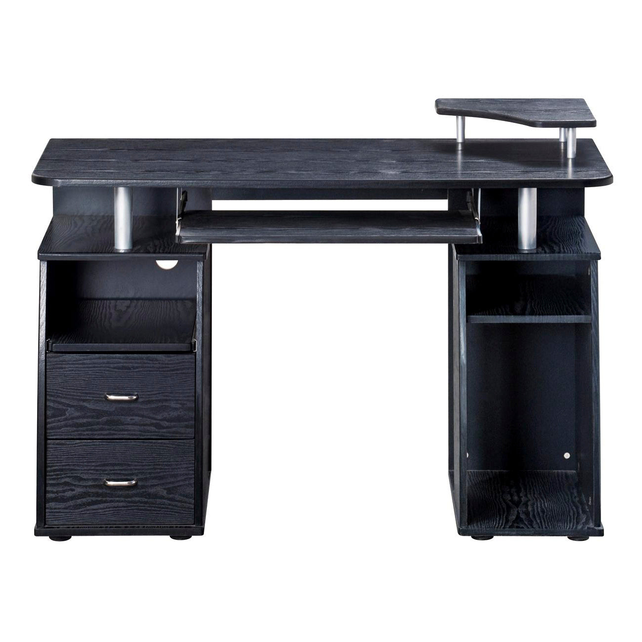 Techni Mobili Complete Computer Workstation Desk With Storage, Espresso