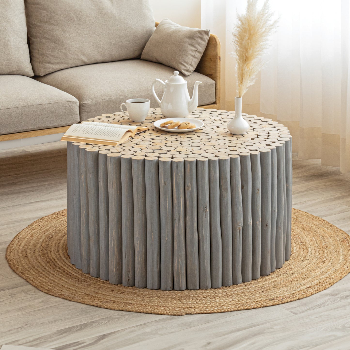 T1009-32 Coffee Table Gray