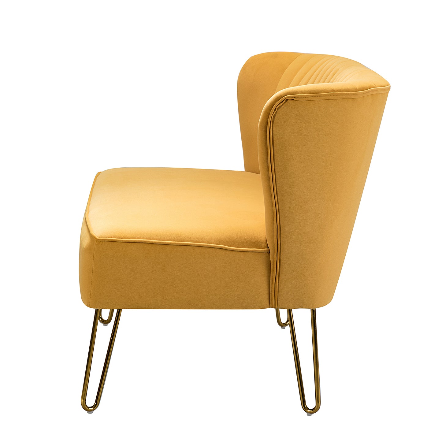 Eloisa 45"Loveseat-MUSTARD