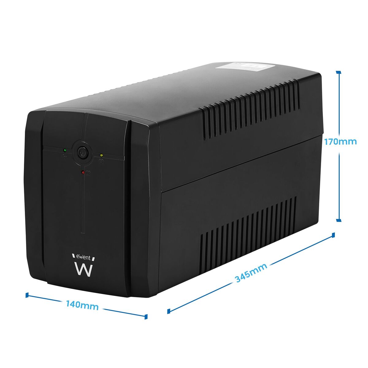 Uninterruptible Power Supply System Interactive UPS Ewent EW3997 720 W-1