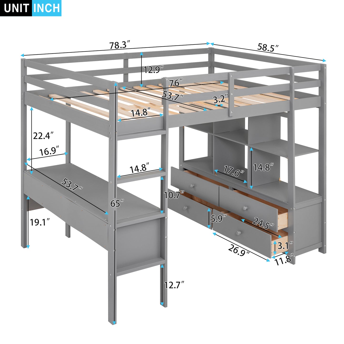 Full Bedroom Set. Raee-Industries.