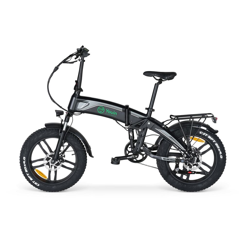 Refurbished, portable, foldable, long battery life, fat tire electric bikes and cc. Raee-Industries.