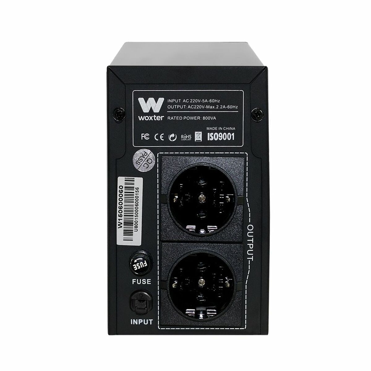 Uninterruptible Power Supply System Interactive UPS Woxter PE26-063 800 VA-3
