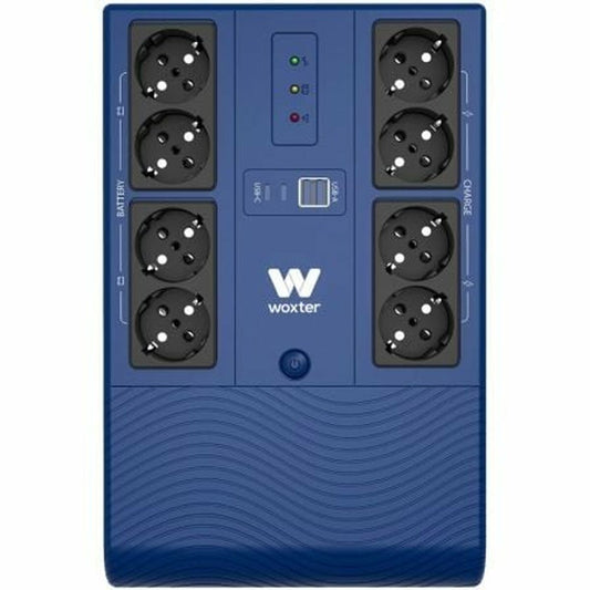 Uninterruptible Power Supply System Interactive UPS Woxter PE26-201 800 VA-0