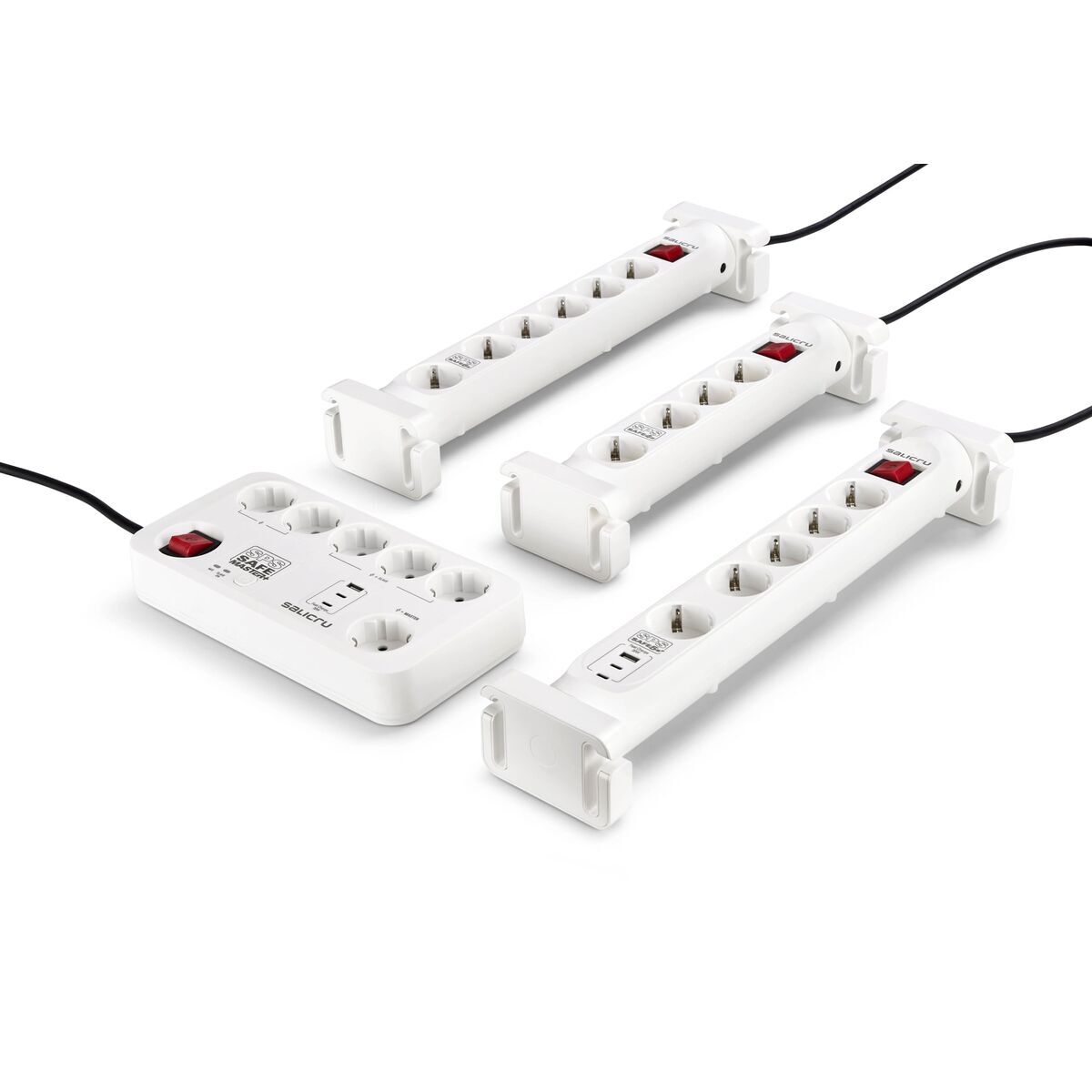 Uninterruptible Power Supply System Interactive UPS Salicru 680DA000001 White (1,4 m)-2