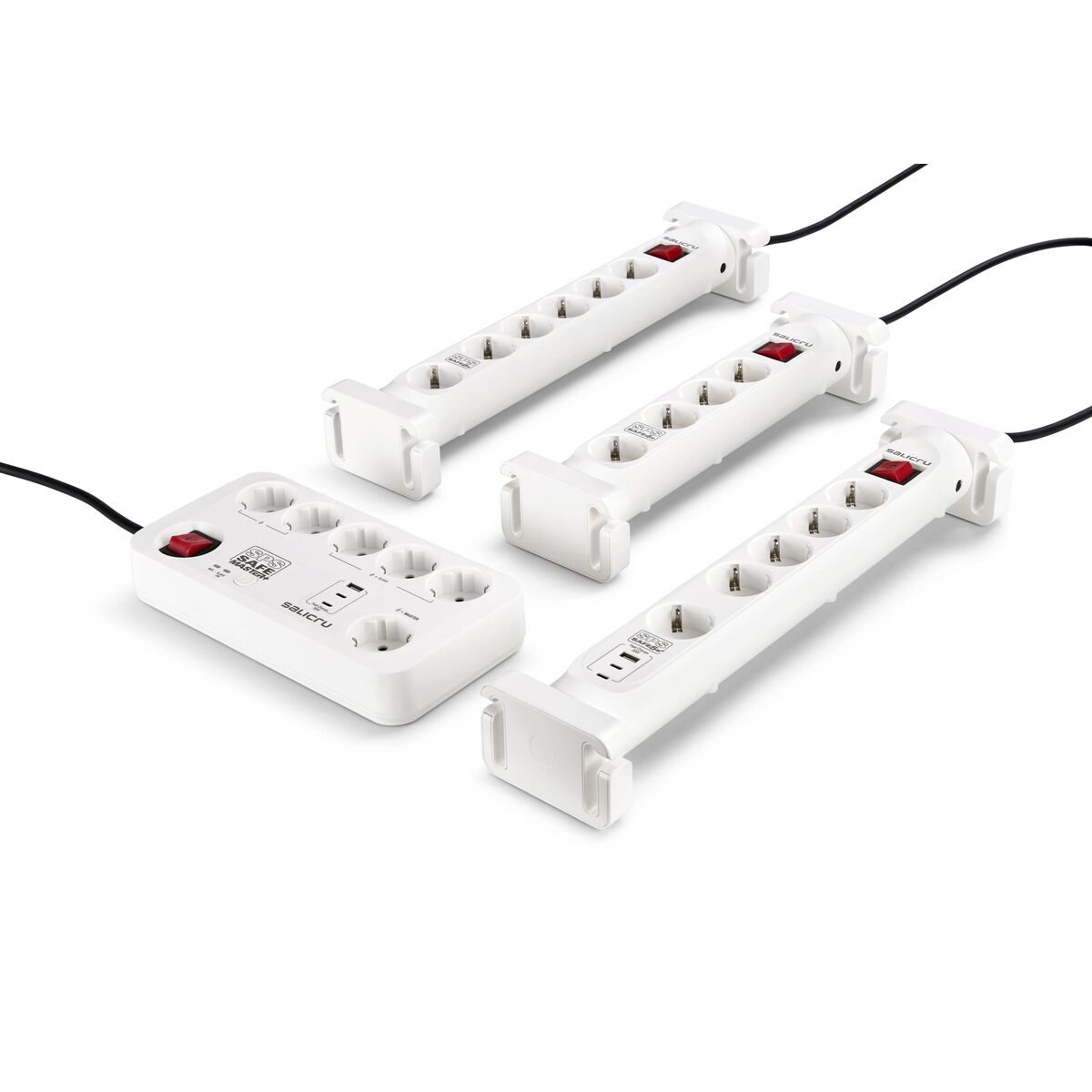 Uninterruptible Power Supply System Interactive UPS Salicru 680DA000004 White (1,4 m)-4