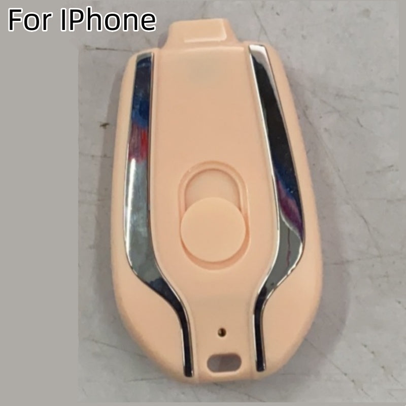 1500mAh Mini Power Emergency Pod Keychain Charger With Type-C Ultra-Compact Mini Battery Pack Fast Charging Backup Power Bank Raee Industries