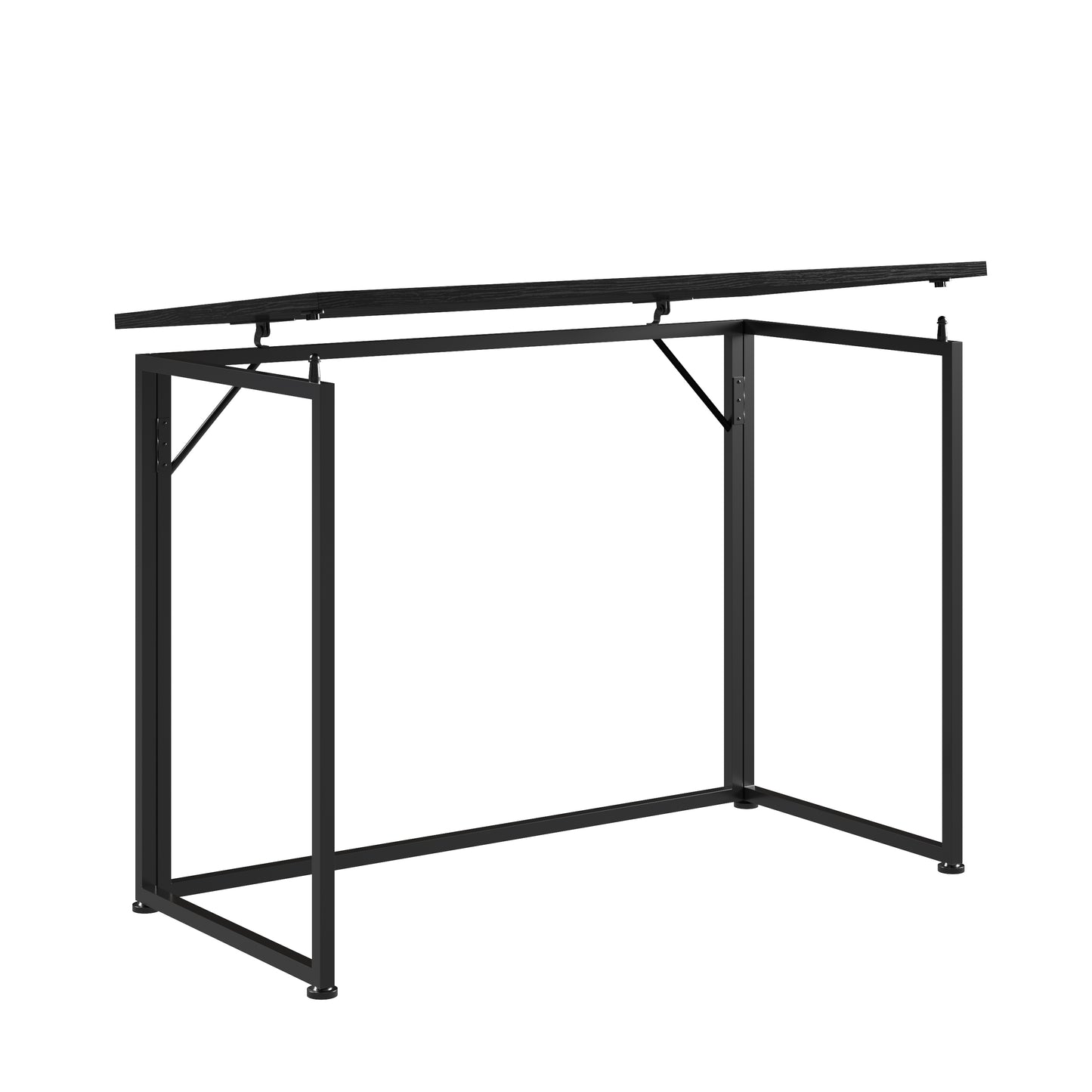 Techni Mobili Space Saving Folding Desk - Black