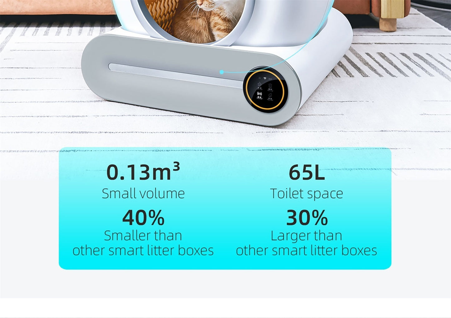 Smart Cat Litter Box Cat Litter Box Self-cleaning