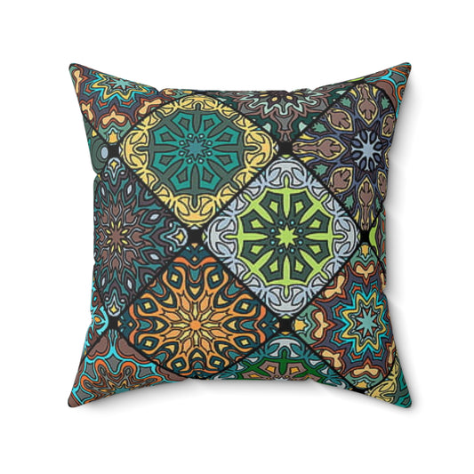 Beautiful, comfy, elegant, colorful indoor pillows.