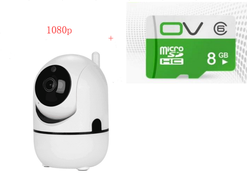 HD Smart WiFi Security Cam with Auto Person Tracking Wireless Home