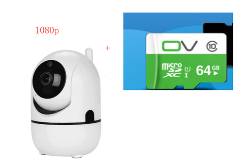 HD Smart WiFi Security Cam with Auto Person Tracking Wireless Home